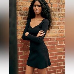 Sézane Hawa Dress Black - Small